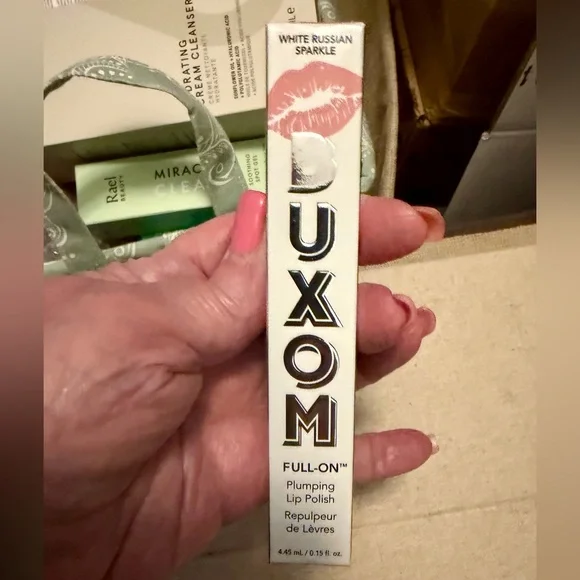 Buxom Full-On Plumping Lip Polish - White Russian Sparkle  NEW - Picture 8 of 11